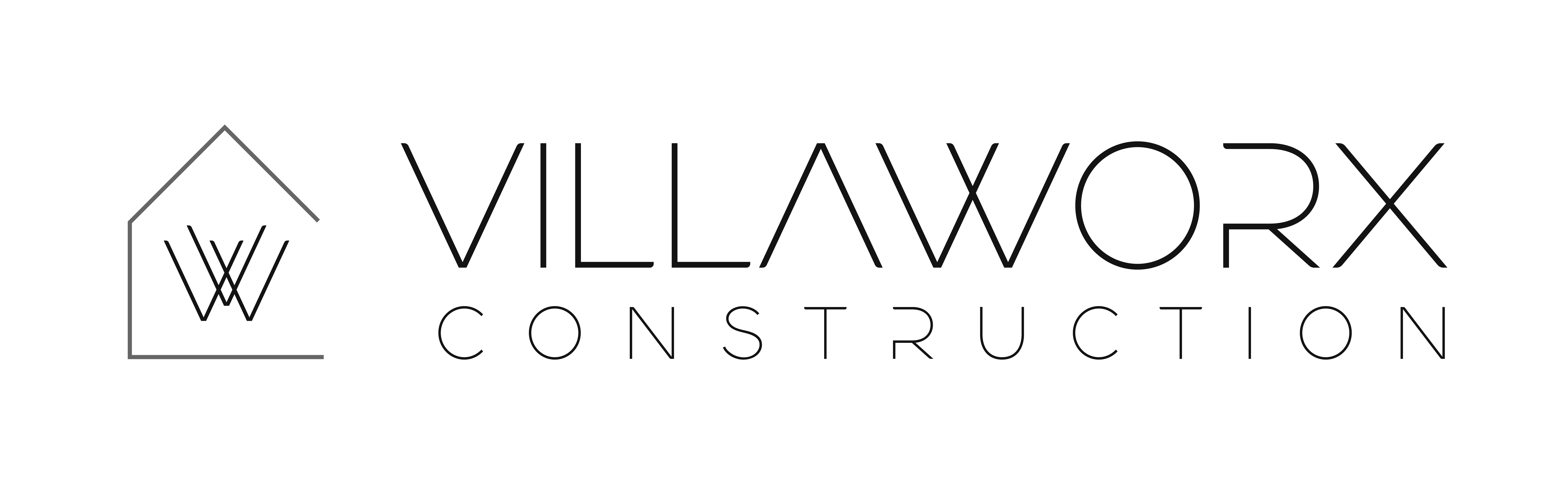 Villaworx Construction Secondary Logo Full Colour